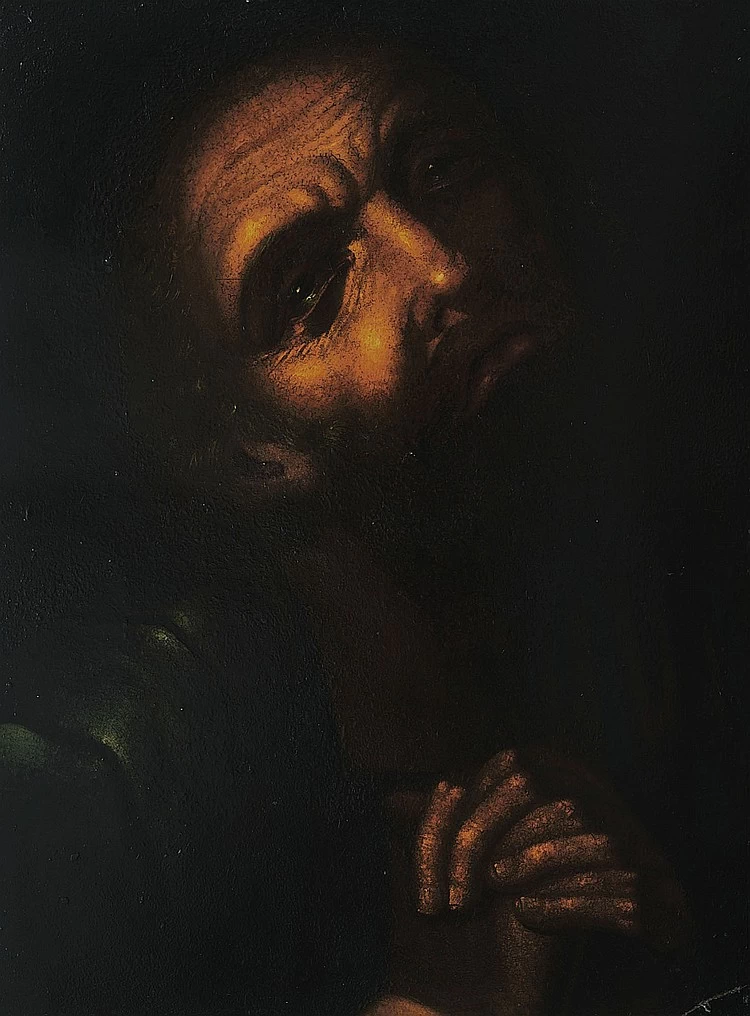 Giovan Battista Crespi, detto Cerano - Santo in preghiera, attribuito